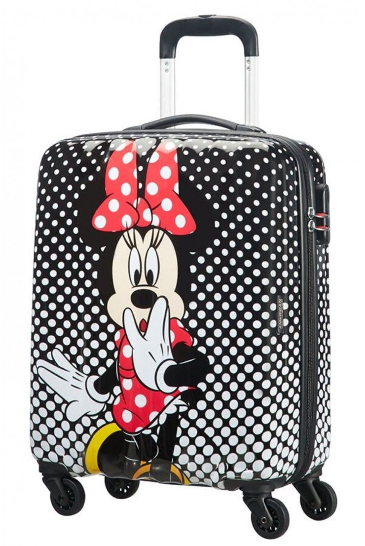 samsonite minnie mouse luggage