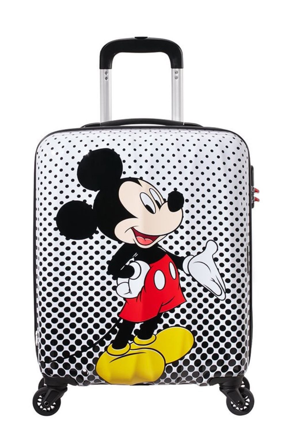Kinderkoffer Mickey Polka Dot 55x40x20cm Handgepäck