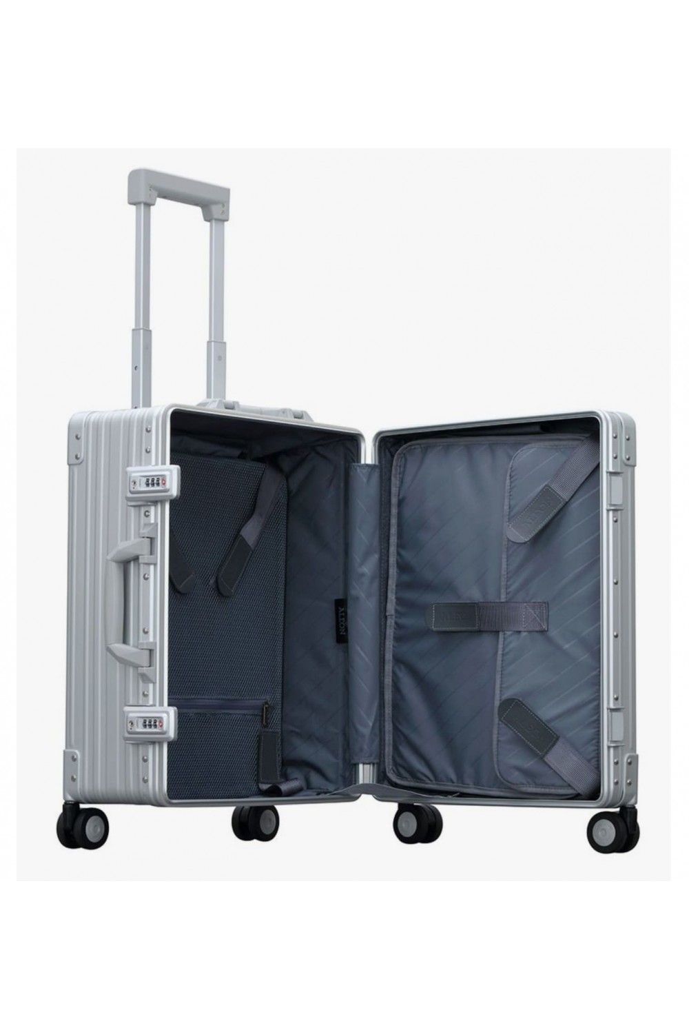Handbag bag Alu suitcase Aleon 53cm 4 wheel