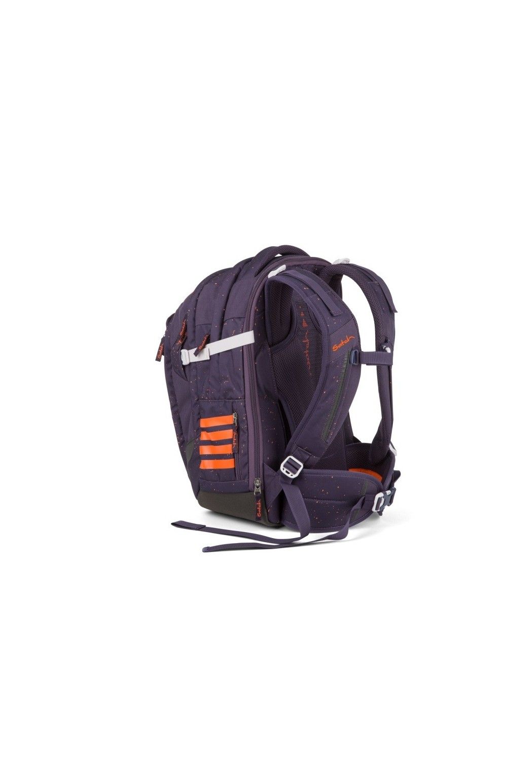 Satch school backpack Match Optimus Orange