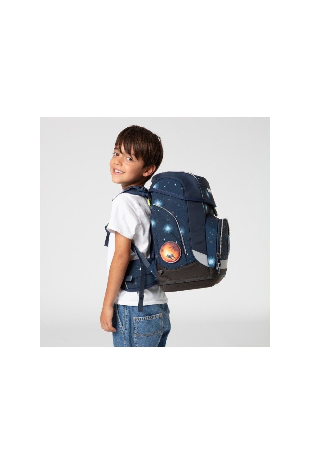 ergobag cubo school backpack set 5 pieces Galaxy Edition KoBaernikus