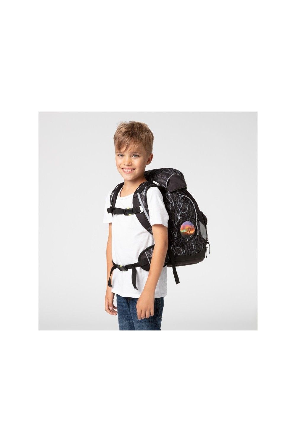 ergobag pack school backpack set 6 pieces Special Edition Super ReflektBaer
