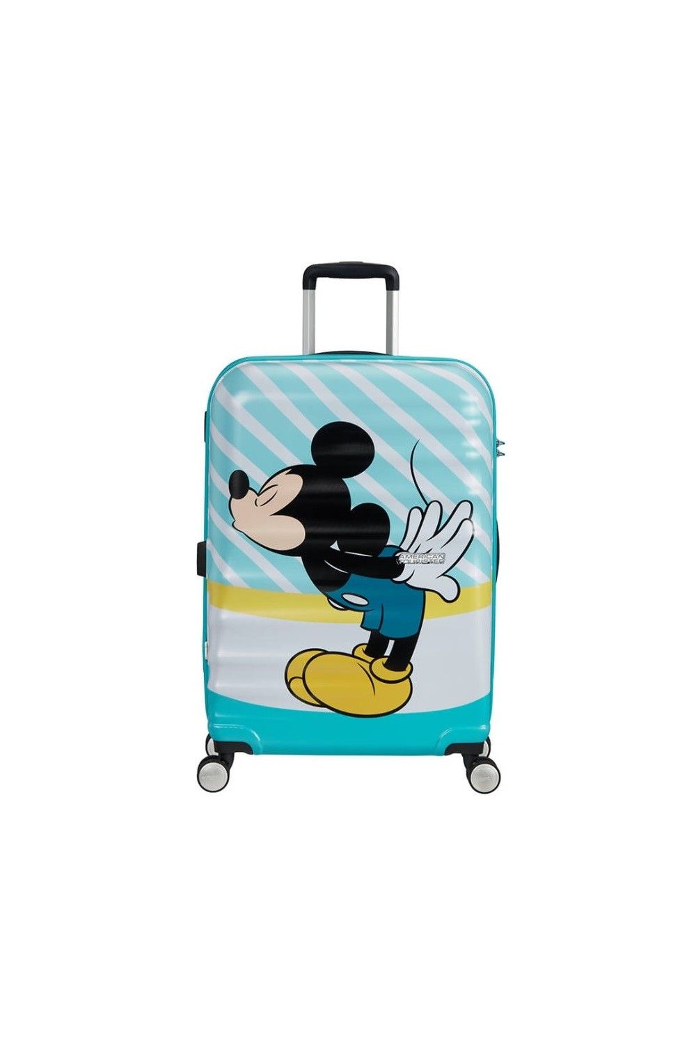 Kinderkoffer AT Mickey Blue Kiss 67cm 64Liter 4 Rad Kinderkoffer AT Mickey Blue Kiss 67cm 64Liter 4 Rad