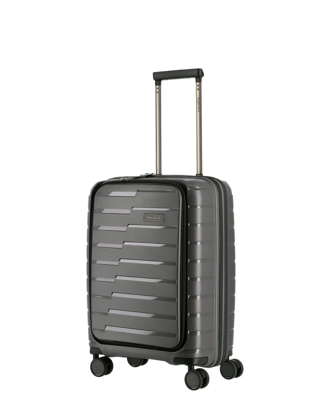 luggage with front pocket