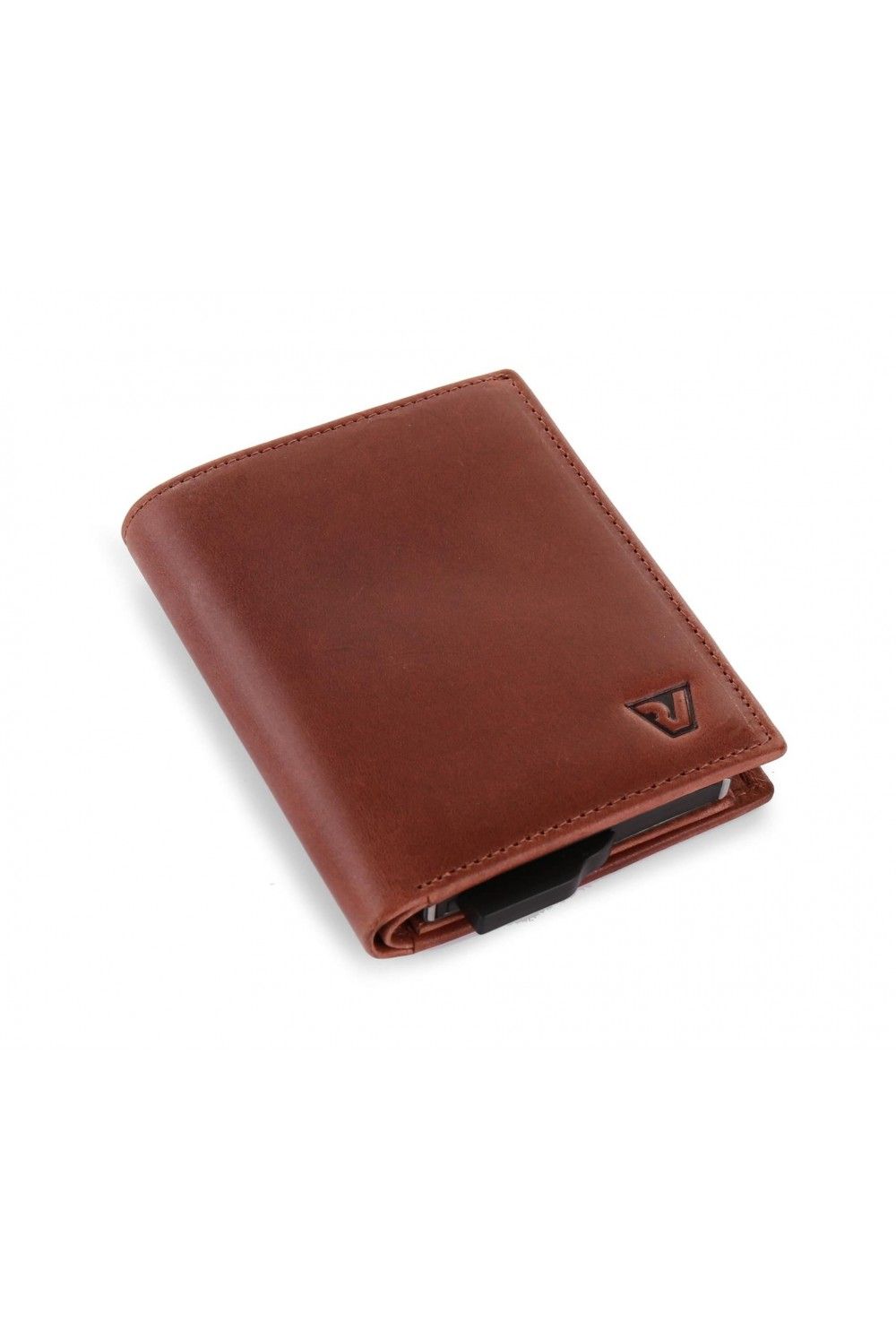 Roncato Card Case Iron Vegetable Leather