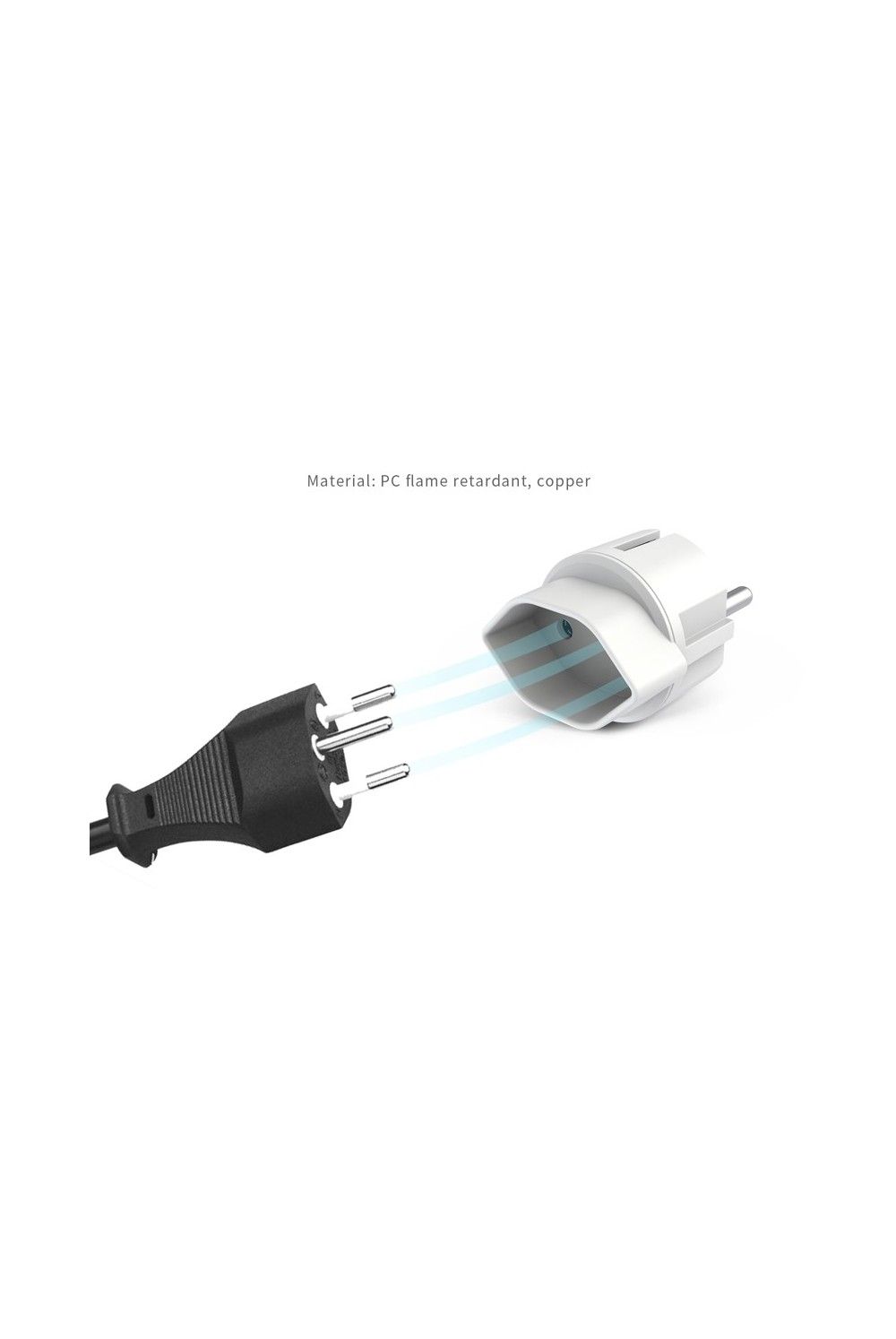 Adapter Switzerland - Europe travel adapter Adapter Switzerland - Europe travel adapter