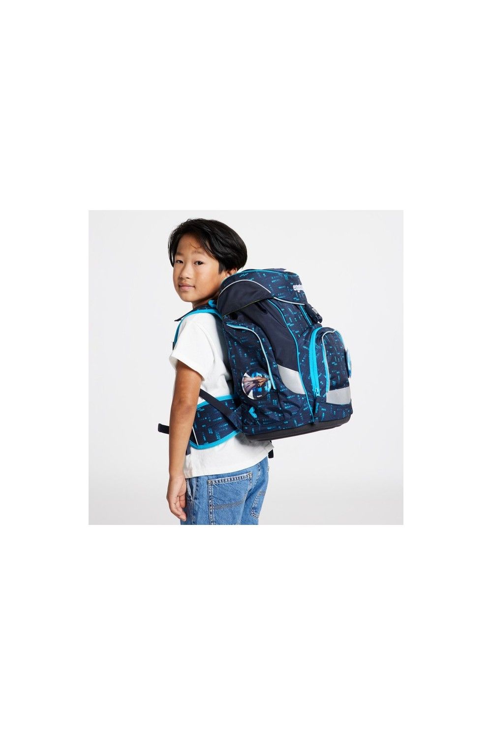 ergobag pack school backpack set 6 pieces TiefseetauchBär