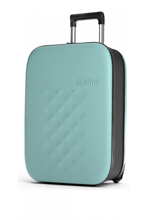 Suitcase hand luggage foldable Rollink Flex Vega 2 wheel 55cm Aqua Suitcase hand luggage foldable Rollink Flex Vega 2 wheel 55cm Aqua