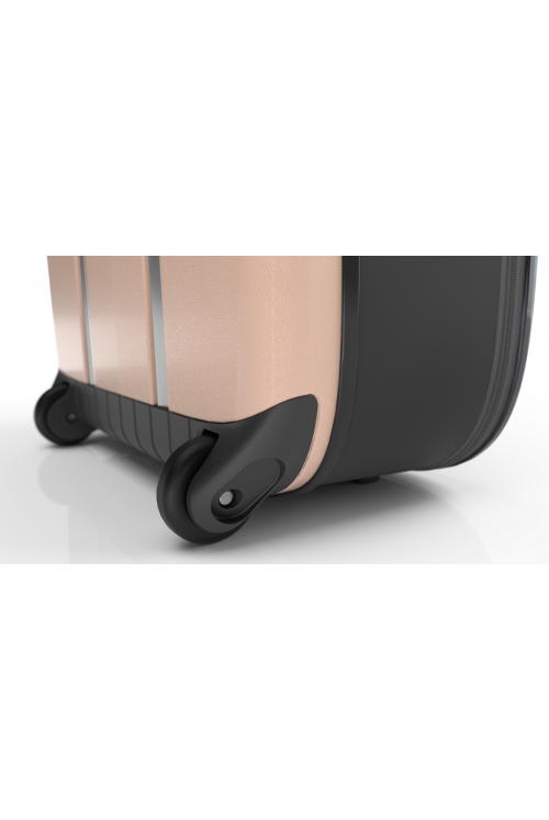 Rollink Flex Vega 2 55cm hand luggage foldable Rose Smoke