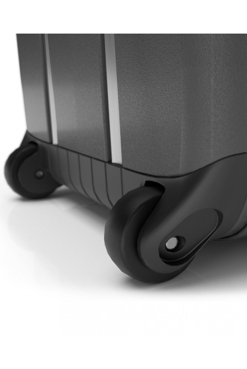 Suitcase hand luggage Rollink Flex Aura 55cm foldable outer compartment black