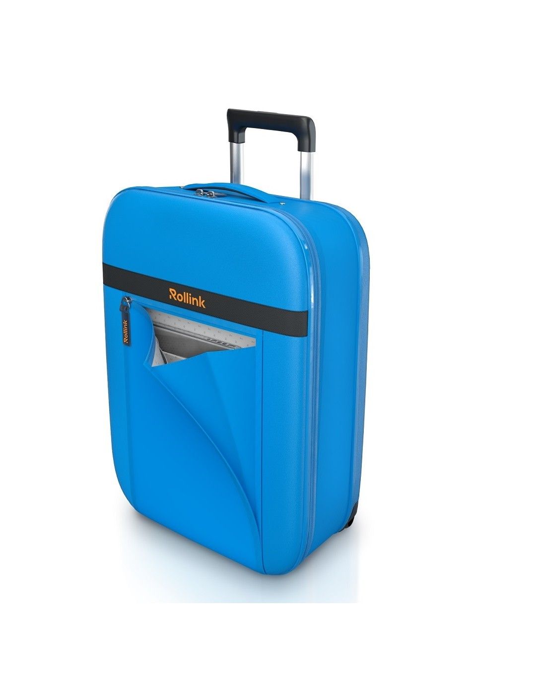 small suitcase blue