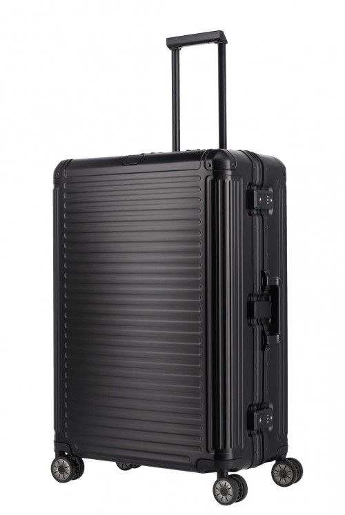 Aluminum case Travelite NEXT 77cm L, black