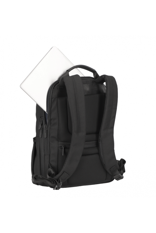 Travelite Meet Laptop Rucksack 15.6 Zoll erweiterbar schwarz