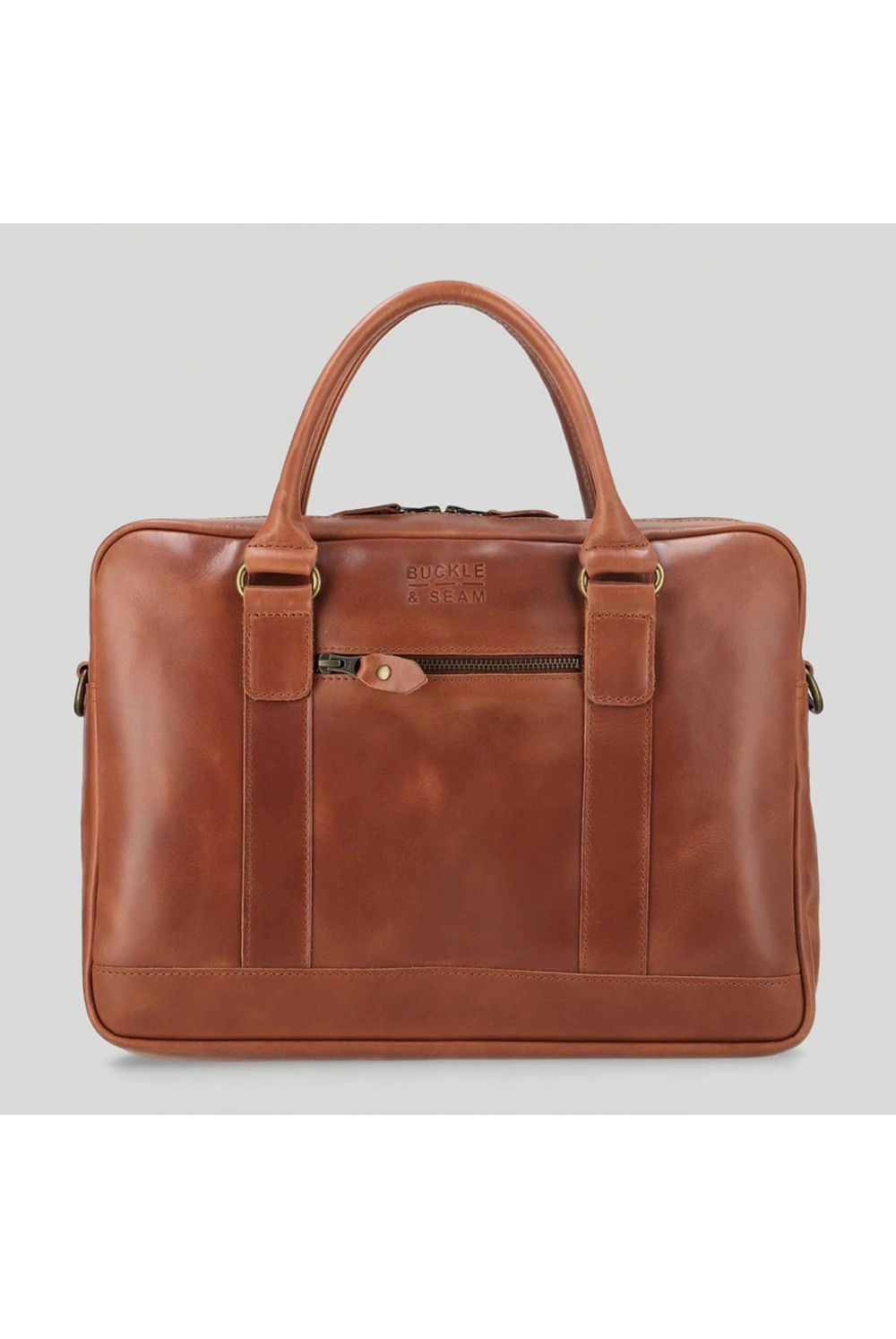 Leder Aktentasche Everett Buckle & Seam Leder Aktentasche Everett Buckle & Seam