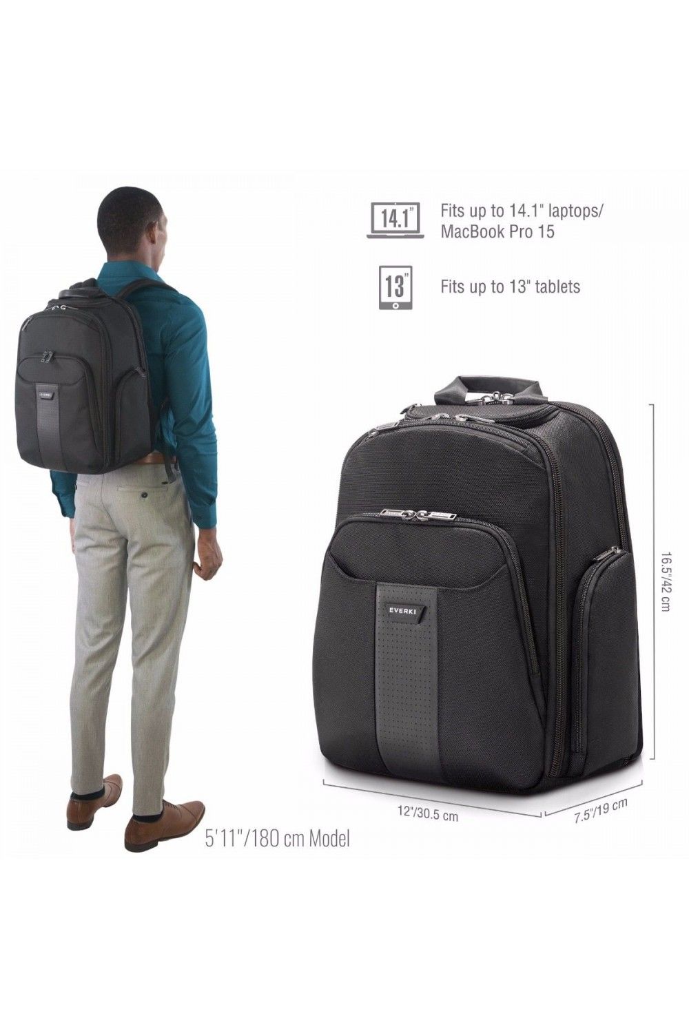 Laptop Backpack Versa Everki 14.1 inch