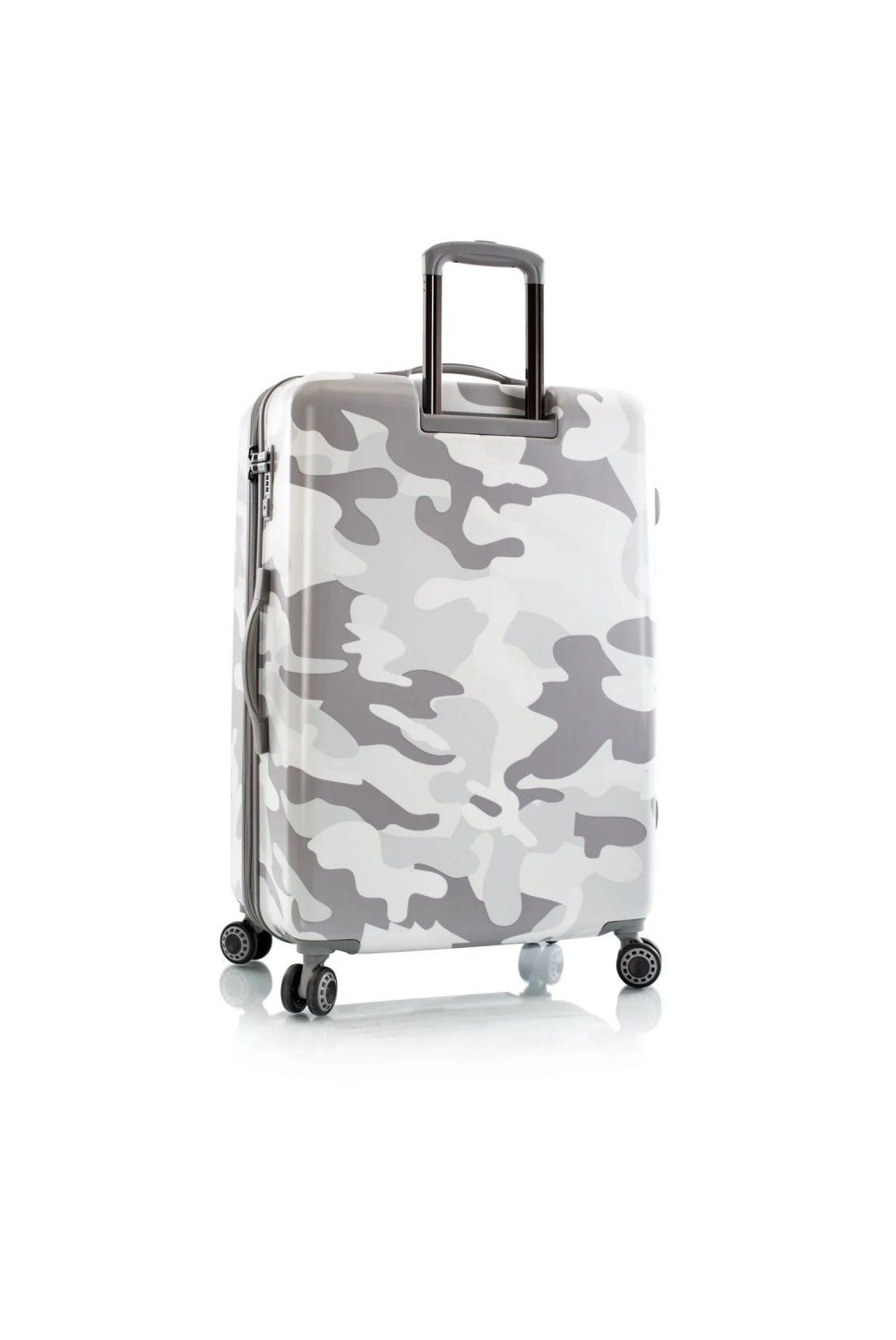Suitcase Heys White Camo 4 Rad Large 76cm expandable