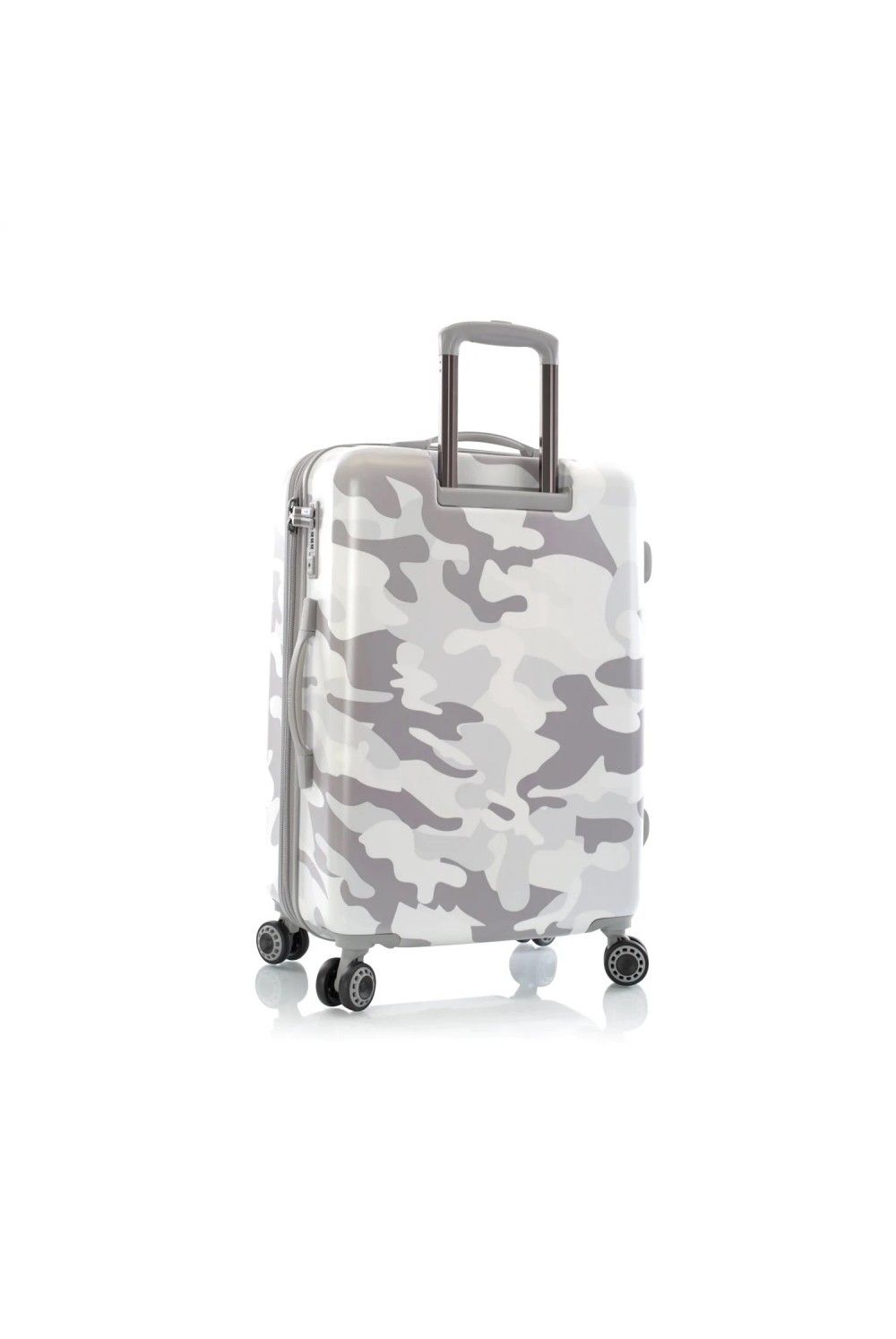 Suitcase Heys White Camo 4 Rad Medium 66cm expandable