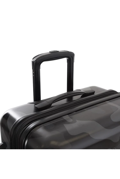 Suitcase Heys Black Camo 4 Rad Medium 66cm expandable