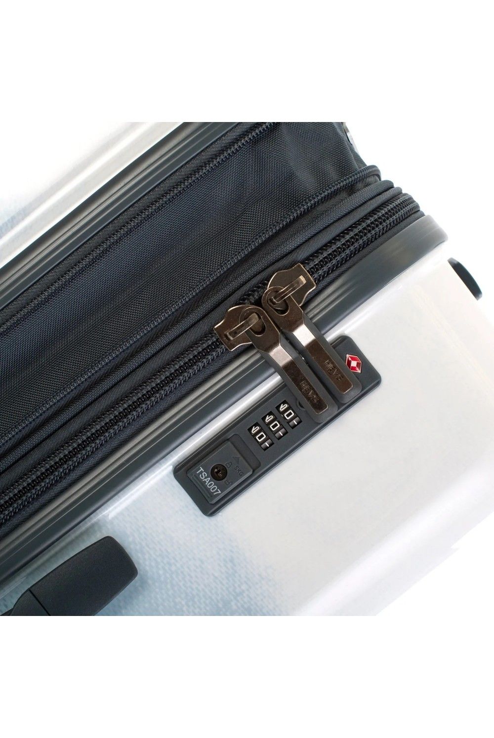 Suitcase hand luggage Heys Blue Fashion 4 wheel 55cm expandable