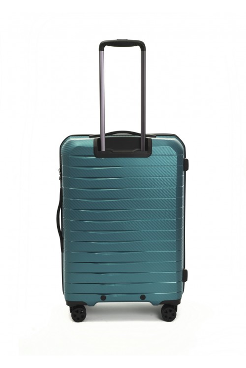 Suitcase Medium AIRBOX AZ18 66cm 4 wheels Teal