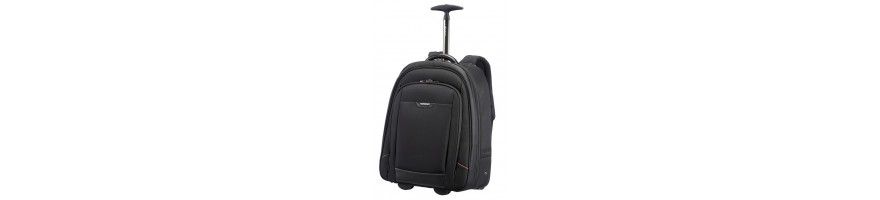 Business backpack with wheels